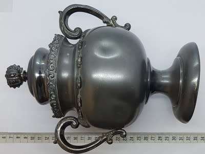 Simpson Hall Miller and co silver-plated urn PRICE REDUCED
