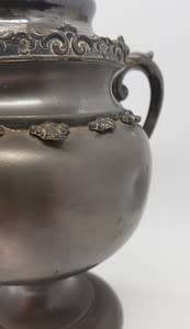 Simpson Hall Miller and co silver-plated urn PRICE REDUCED