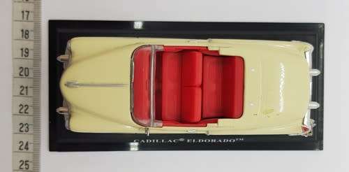 delPrado 1953 Cadillac Eldorado model car, missing 1 mirror as per photo