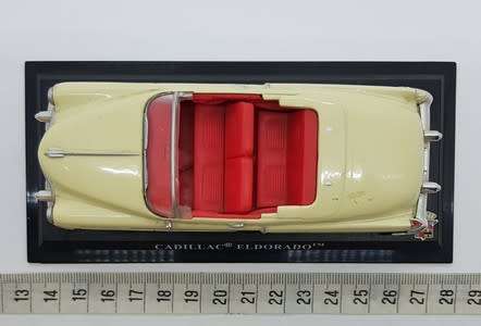 delPrado 1953 Cadillac Eldorado model car, missing 1 mirror as per photo