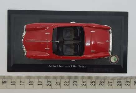 delPrado Alfa Romeo Guiletta, missing windscreen and both mirrors as per photo