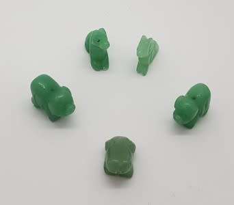 Lot of 5 Jade figurines - as per photo
