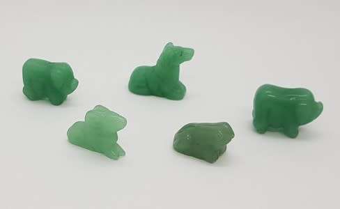 Lot of 5 Jade figurines - as per photo