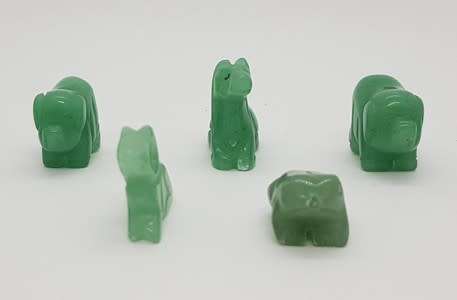 Lot of 5 Jade figurines - as per photo