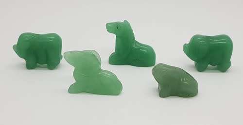 Lot of 5 Jade figurines - as per photo