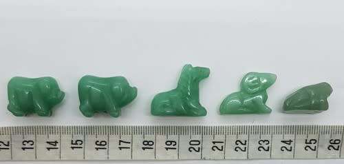Lot of 5 Jade figurines - as per photo