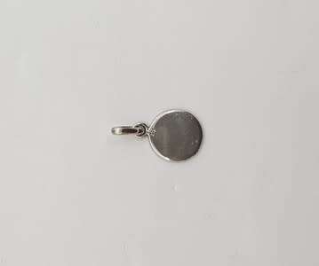 Silver pendant as per scan