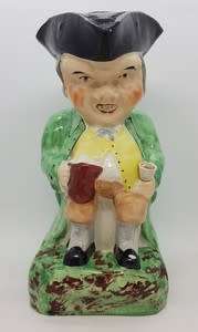 Very old Toby Jug, top has been filled in - as per photo