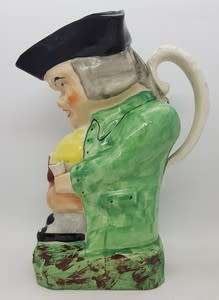 Very old Toby Jug, top has been filled in - as per photo
