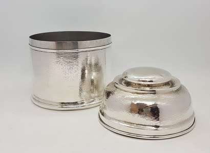 Japanese Silver Humidor - as per photo
