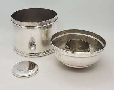 Japanese Silver Humidor - as per photo