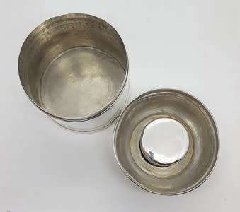 Japanese Silver Humidor - as per photo