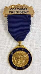 Pair of WP Agricultural Society medallions as per scan