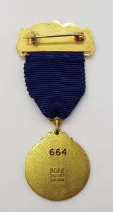 Pair of WP Agricultural Society medallions as per scan