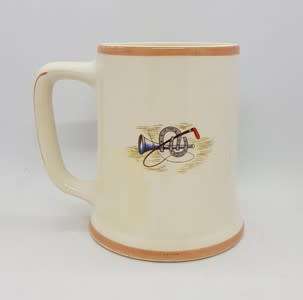 English hunting scenes, Ambassador ware, England beer mug - as per photo