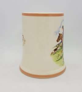 English hunting scenes, Ambassador ware, England beer mug - as per photo