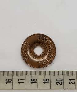 Telephone token as per scan