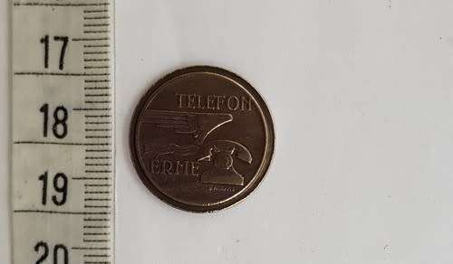 Telephone token as per scan