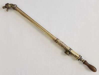 Brass spraying syringe - as per photo