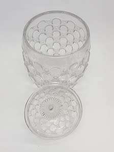 Vintage Glass Sweet Jar height 19cm as per photo