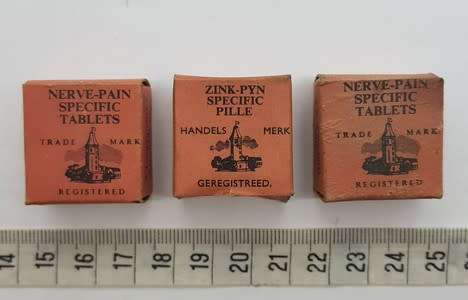 Nerve-pain specific tablets - 3 boxes - as per photo