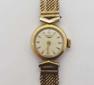 Longines ladies watch, working in box as per photo