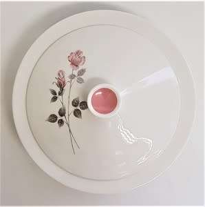 Royal Doulton  large `pillar rose` bowl with lid as per photo