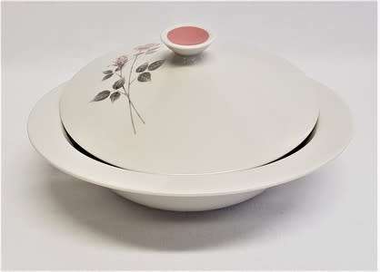 Royal Doulton  large `pillar rose` bowl with lid as per photo