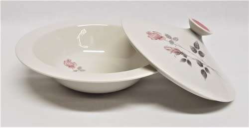 Royal Doulton  large `pillar rose` bowl with lid as per photo