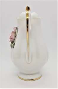 Vintage porcelain Kingsway hand painted jug,  height 17cm as per photo