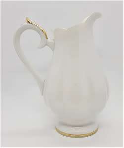 Vintage porcelain Kingsway hand painted jug,  height 17cm as per photo