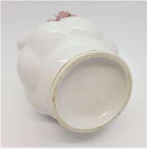 Vintage porcelain Kingsway hand painted jug,  height 17cm as per photo