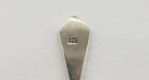 Sterling silver enamelled cross pendant - as per scan