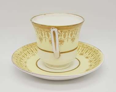 Small Wedgwood cup and saucer - some paint fade  - as per photo