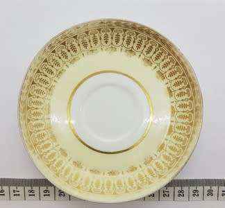 Small Wedgwood cup and saucer - some paint fade  - as per photo