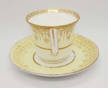 Small Wedgwood cup and saucer - some paint fade  - as per photo