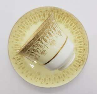 Small Wedgwood cup and saucer - some paint fade  - as per photo