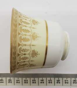 Small Wedgwood cup and saucer - some paint fade  - as per photo