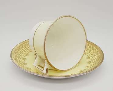 Small Wedgwood cup and saucer - very faded  - as per photo
