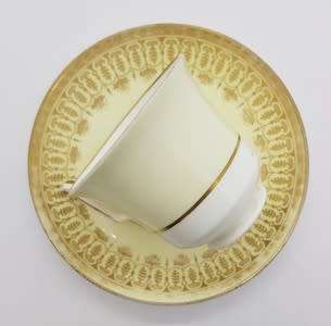 Small Wedgwood cup and saucer - very faded  - as per photo