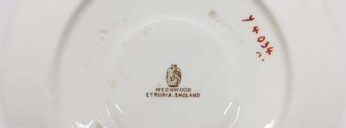 Small Wedgwood cup and saucer - very faded  - as per photo