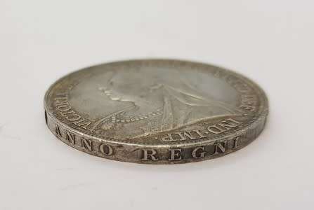 1894 British crown in AU condition - as per scan