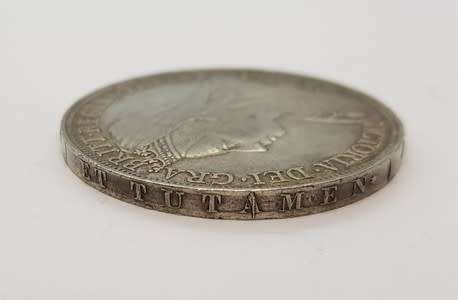 1894 British crown in AU condition - as per scan