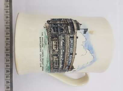 Lancaster and Sandland - Marylebone Cricket Club beer mug - as per photo