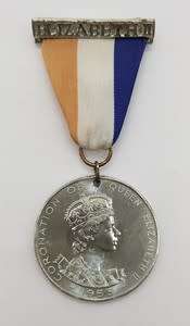 1953 Coronation medal - as per scan