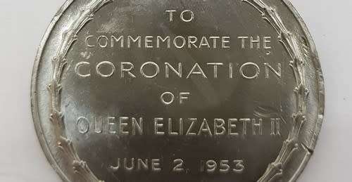 1953 Coronation medal - as per scan