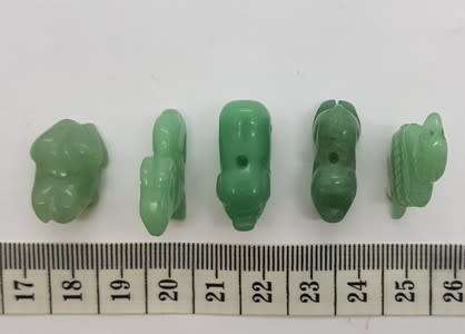 Lot of 5 Jade figurines - as per photo