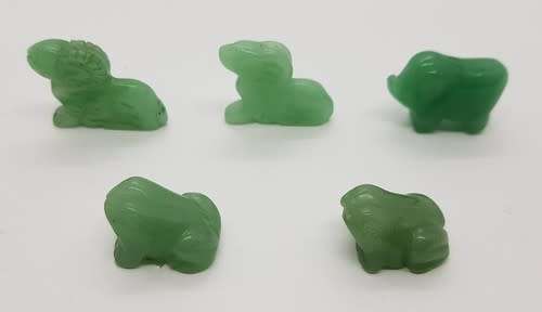 Lot of 5 Jade figurines - as per photo
