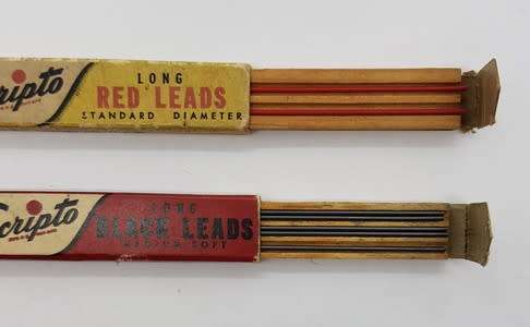 Set of 2 Scripto leads in original packaging - as per photo