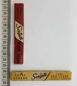 Set of 2 Scripto leads in original packaging - as per photo